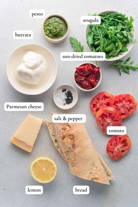 Burrata Sandwich, Sandwich With Pesto, Pesto Sandwich Recipe, Chicken Pesto Sandwich, Pesto Sandwich, Sandwhich Recipes, Healthy Sandwich Recipes, Cheese Sandwich Recipes, Burrata Cheese