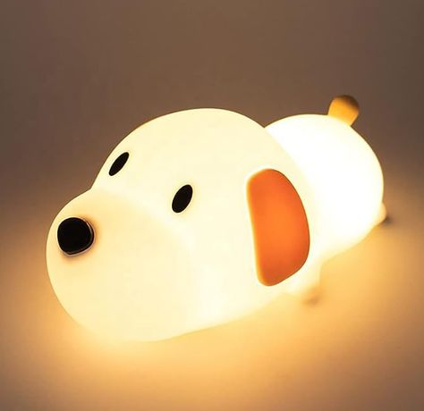 Night Light for Kids,Cute Silicone Nursery Puppy Lamp for Baby and Toddler,Animal NightLight for Boys and Girls,Squishy Night Lamp for Bedroom,Kawaii Bedside Lamp for Kids Room(Puppy) Bedroom Kawaii, Toddler Night Light, Night Lamp For Bedroom, Dog Lamp, Animal Night Light, Nursery Lighting, Nursery Night Light, Baby Night Light, Night Light Kids