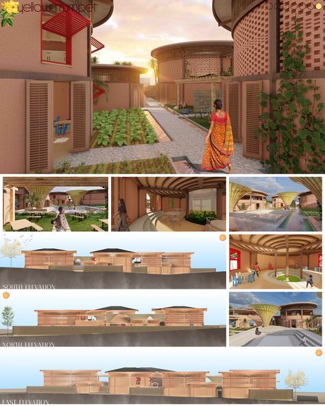 Empowering Women: Skill development workshop designs for the women of Nigeria. | Educational Building Results Site Development Plan, Freelance Architect, Site Plan Design, Architecture Drawing Presentation, Architecture Concept Diagram, Workshop Design, Layout Architecture, Architecture Poster, Skill Development