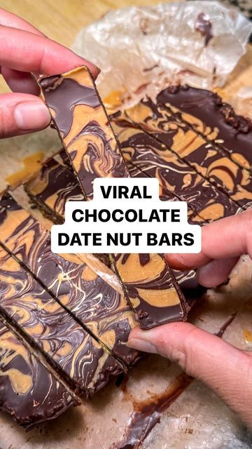 Dates Peanut Butter Chocolate, Desserts With Dates, Date Energy Bars, Date Nut Bars, Ramadan Series, Healthy High Protein Breakfast, Gf Sweets, Seed Bars, Healthier Sweets