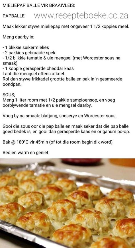 Camping Veggies, Pap Tert, Afrikaans Recipes, Pap Recipe, Vegetable Dishes Recipes, Camping Dishes, Easy Homemade Pizza, Roasted Vegetable Recipes, Easy Meat Recipes