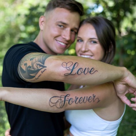 Getting small matching tattoos as a married couple is a beautiful way to express love and commitment. These tattoos not only reflect your unique bond but also serve as a permanent reminder of your journey together. Below, you’ll find 30 inspiring ideas that can help you choose the perfect small tattoo to match with your spouse. Matching Tattoos For Married Couples, Married Couple Tattoos, Small Matching Tattoos, Matching Couple Tattoos, Cute Little Tattoos, Express Love, Married Couples, Dainty Tattoos, Little Tattoos