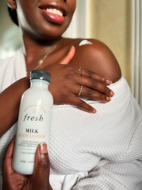 The Best Milk Body Collection For All Skin Types. Milk Beauty Products, Full Cream Ultra Milk, Fresh Milk Body Cleanser, Fresh Milk Body Lotion, Milk And Honey Lotion, Body Milk Lotion, Milk Baths, Milk Products, Milk Cleanser