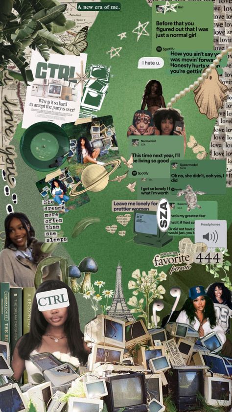 sza ctrl - no reposts w/o creds Ctrl Sza Wallpaper, Ctrl Sza, Muse Of Music, Sza Ctrl, Normal Girl, New Era, Aesthetic Wallpapers, Give It To Me, Love You