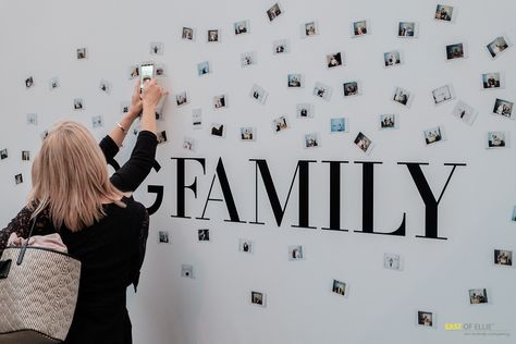 A polaroid photo wall was created for Dolce & Gabbana. Event Polaroid Wall, Polaroid Photo Wall, Polaroid Wall Art, Branding Wall, Basement Built Ins, Polaroid Wall, Paramount Studios, Polaroid Photo, Fruit Stands