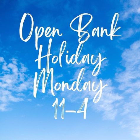 Good Morning folks We hope you are enjoying the Bank Holiday weekend! We are open today 11-4. We Are Open Today, Bank Holiday Weekend, We Are Open, Holiday Weekend, Bank Holiday, Belfast, The Bank, Good Morning, On Instagram