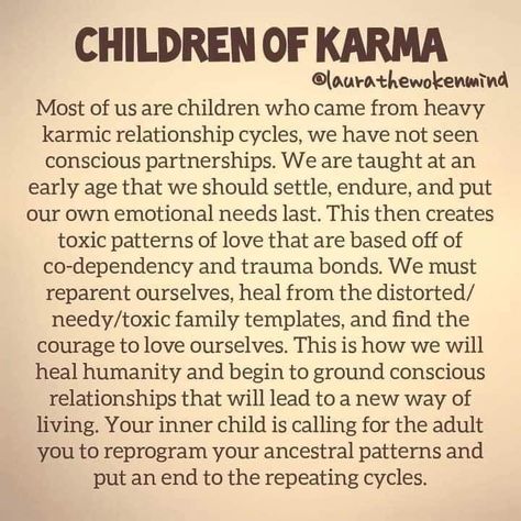 Healing Ancestral Karma, Karmic Laws, Inner Child Quotes, Spiritual Awakening Stages, Spiritual Awakening Higher Consciousness, Divine Tarot, Spiritual Psychology, Personal Growth Motivation, Spiritual Love