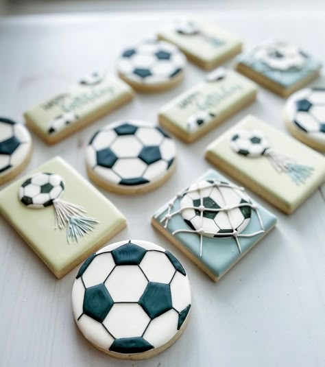 Soccer Birthday Cookies Decorated, Soccer Jersey Cookies Decorated, Soccer Decorated Cookies, Accountant Cookies, Soccer Cookies Decorated, Soccer Sugar Cookies, Sport Cookies, Soccer Cookies, Sunshine Cookies