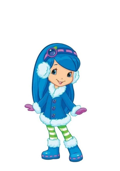 Blueberry Muffin Costume, Bluberry Muffins, Blue Muffin, Strawberry Shortcake Blueberry Muffin, Blueberry Shortcake, Strawberry Shortcake Characters, Berry Muffins, Blue Strawberry, Paint Brush Art