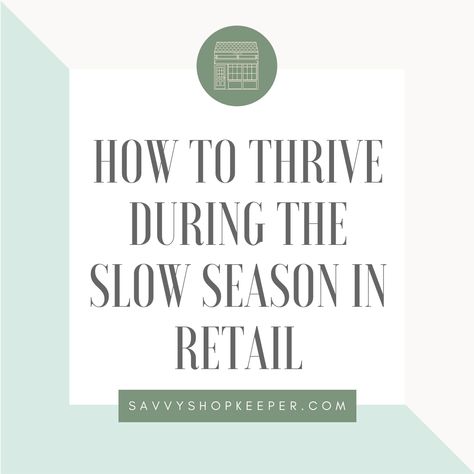 In my last blog post, I shared some recommendations on how to SURVIVE your slow months. I’m turning that around in this blog post with ways you can THRIVE during the slow season. Here are some tips on how you can get more sales or people in your doors during the slow season: Host a […] The post How To Thrive During the Slow Season in Retail appeared first on Savvy Shopkeeper. Vision Board Workshop, Seasons Months, Wholesale Crafts, Wholesale Craft Supplies, Types Of Social Media, Business Savvy, Store Owner, Retail Sales, How To Get Better