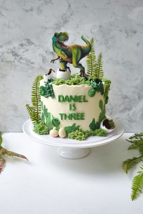 Dinasour Birthday, Dino Birthday Cake, Dinosaur Birthday Theme, Dinosaur Birthday Party Decorations, Dino Cake, Dinosaur Birthday Cakes, 4th Birthday Cakes, Dinosaur Themed Birthday Party, Dino Birthday Party