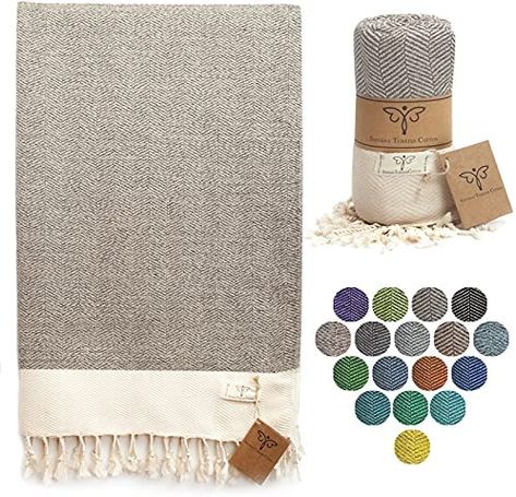 Smyrna Herringbone Series Original Turkish Beach Towel | 100% Cotton, Prewashed, 37 x 71 Inches | Peshtemal and Turkish Bath Towel for SPA, Beach, Pool, Gym and Bathroom (Beige) : Amazon.ca: Home Fouta Towels, Picnic Towel, Dry Sand, Beige Bathroom, Turkish Bath Towels, Cotton Beach Towel, Turkish Beach, Turkish Cotton Towels, Turkish Towels Beach