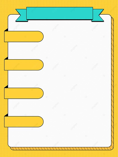 Visual Aids Design For Reporting Cartolina, Yellow Border Design, Yellow Background Design, Yellow Template, Egyptian Design Pattern, Science Lab Decorations, Free Infographic Templates, Special Design Chandelier, Project Cover Page