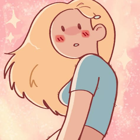 Fionna y cake fanart #fionnaandcake #fionnaycake Fiona And Cake Fanart, Adventure Time Fiona Fanart, Fionna Campbell Fan Art, Fiona And Cake Fan Art, Fionna And Cake Fanart, Fionna Campbell, Aesthetic Pfp Icons, Fiona Adventure Time, Fiona And Cake