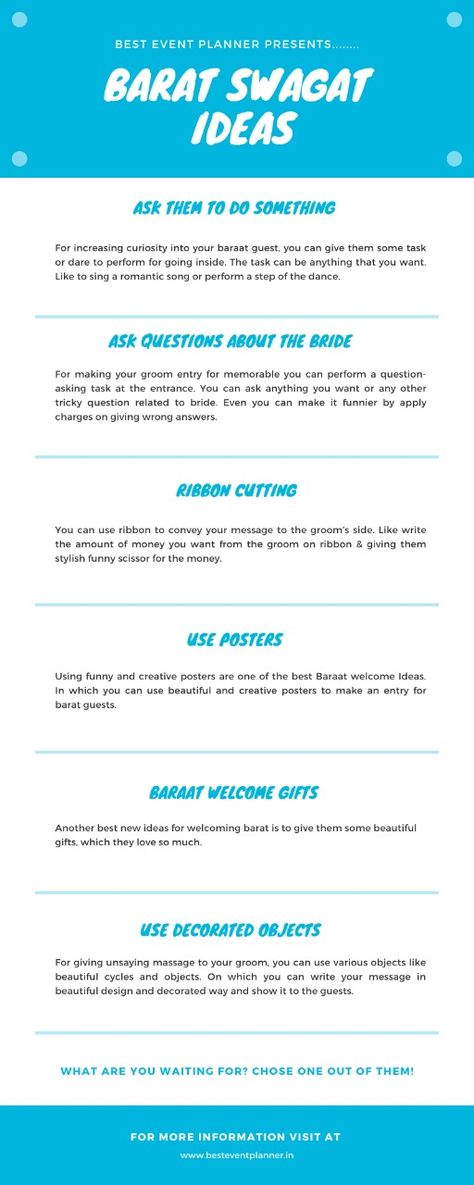 Gives you wedding guest more memorable welcome with our incredible Barat swagat ideas. Checkout our latest post where we have shared  some great swagat ideas for your baraat.   #barat #weddingguest #welcomeguests Baraat Swagat Ideas, Barat Swagat Ideas, Barat Welcome Ideas, Wedding Illustration Card, Bride Entry, Pony Hairstyles, Wedding Illustration, Event Planner, Wedding Guest