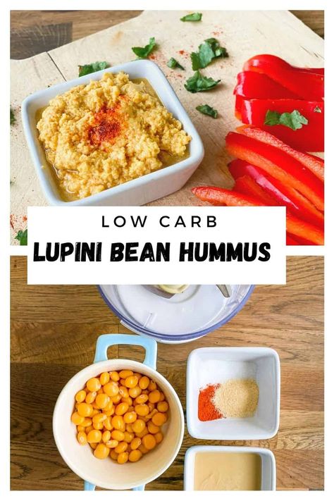 Lupin Beans Recipe, Lupine Beans Recipe, Lupine Recipe, Lupin Recipes, Lupini Beans Recipe, Low Carb Hummus, Lupini Beans, Food Random, Lupin Flour