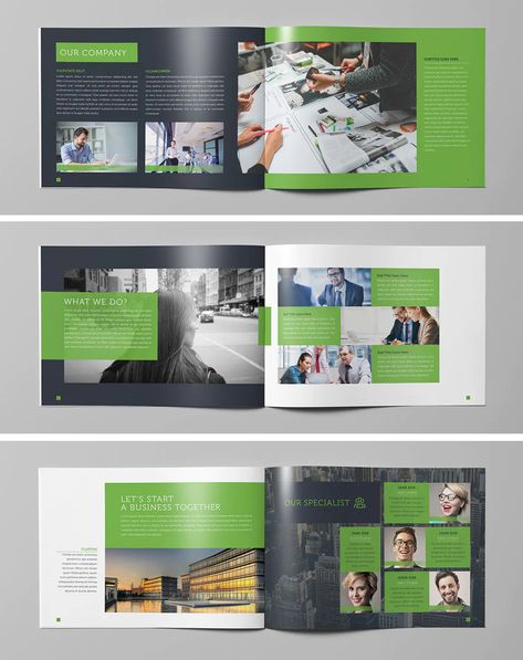 Corporate Business Landscape Brochure Template InDeign - 16 Pages Landscape Brochure Design, Business Landscape, Brochure Design Layout, Editorial Layout, Brochure Design Template, Corporate Brochure, Corporate Business, File Free, Free Fonts