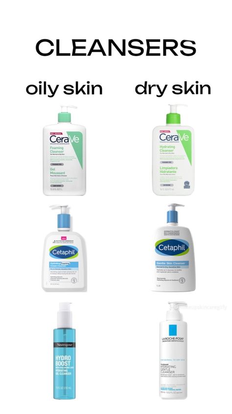 Cleansers For Oily Skin, Best Cleansers, Oily Skin Makeup, Better Self, Men Skin Care Routine, Skin Care Basics, Face Skin Care Routine, Face Oils, Skin Care Routine Order