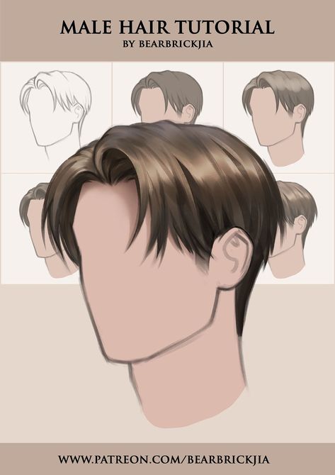 Drawing Male Hair, Drawing Male, Asian Haircut, Mens Hairstyles Thick Hair, Hair Sketch, Hairstyle For Men, Male Hair, Hair Inspiration Short, Men Haircut Styles