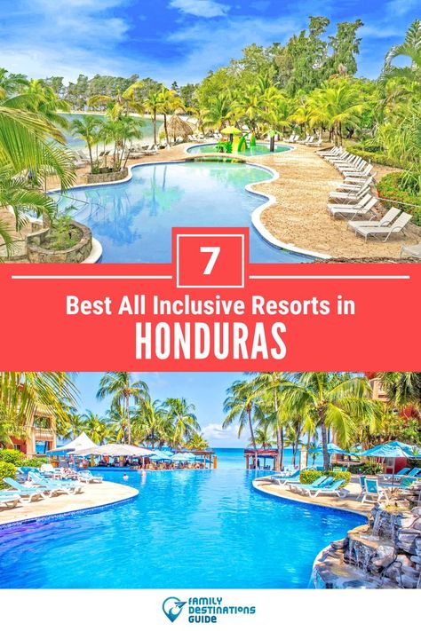 7 Best All Inclusive Resorts in Honduras Honduras Vacation, Roatan Honduras, Best All Inclusive Resorts, Budget Friendly Travel, All Inclusive Vacations, Free Vacations, Roatan, Family Destinations, Inclusive Resorts