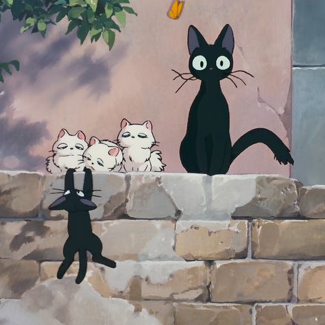 Retro Anime, The Golden Age, Black Cats, Delivery Service, Golden Age, The Golden, Black Cat, Kittens, History