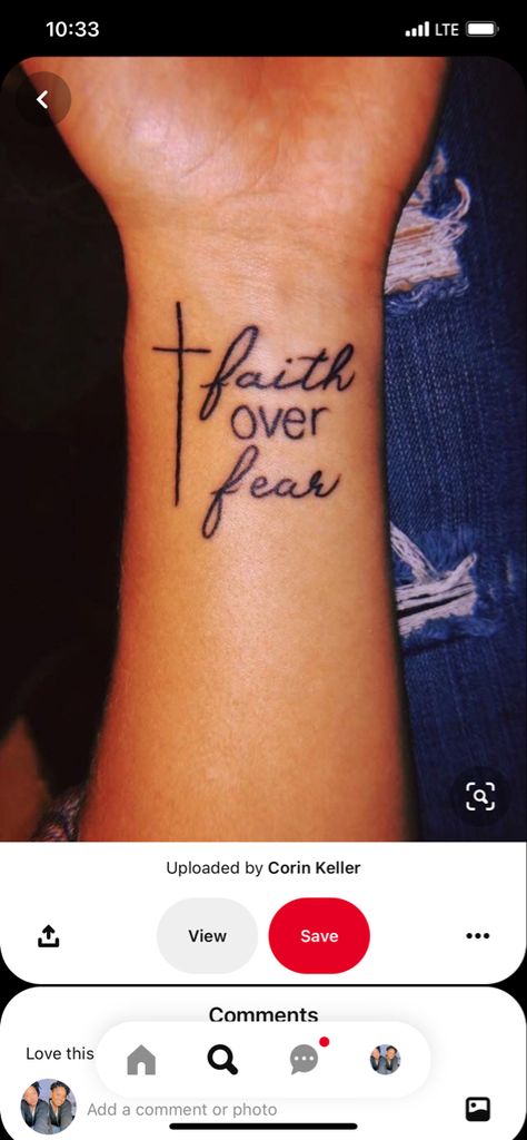 Faith Quote Tattoos For Women, Bible Verse Tattoos For Women On Wrist, Scripture Sleeve Tattoos For Women, Wrist Tattoo Bible Verse For Women, Little Ankle Tattoos, Wrist Tattoos For Women With Meaning, Bible Quotes Tattoos For Women Tat, Cute Tattoos For Women With Meaning, Faith Over Fear Wrist Tattoos For Women