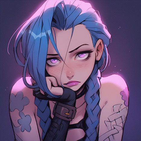 Arcane Jinx PFP for Discord - League of Legends Jinx PFP Icons Jinx Pfp, Arcane Style, Pfp For Discord, League Of Legends Poster, Arcane Jinx, Jinx Arcane, Jinx League Of Legends, League Of Legends Characters, V Games