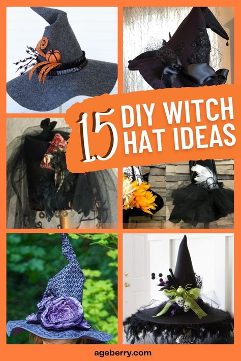 Discover the enchanting world of DIY witch hat ideas with our spooktacular blog post! Get ready to elevate your Halloween costume game with 15 bewitching and creative designs that you can easily recreate at home. Whether you're a beginner or an experienced sewist, our step-by-step tutorials will guide you through the process of crafting your very own witch hat. From classic black velvet to whimsical patterns and vibrant colors, we have a wide range of options to suit every style. Explore ... Creative Witch Hat, Witch Hat Ideas, Diy Witches Hat, Diy Witch Costume, Diy Witch Hat, Halloween Costume Game, Witches Costumes For Women, Witch Costume Diy, Diy Halloween Witch