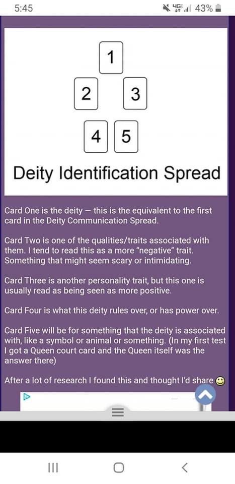 Deity Identification Tarot, Deity Identification Tarot Spread, Deity Tarot Spread, Spelling Online, Negative Traits, Tarot Card Spreads, Tarot Tips, Eclectic Witch, Oracle Tarot