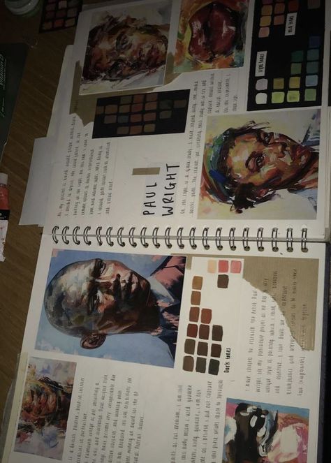 Gcse Art Sketchbook First Page, Artist Analysis A Level, Paul Wright Artist Research Gcse, Drawing Inspo Sketchbook, Gcse Art Photography, Artist Analysis Page, Artist Sketchbook Ideas, Art Portfolio Aesthetic, Gcse Art Sketchbook Photography