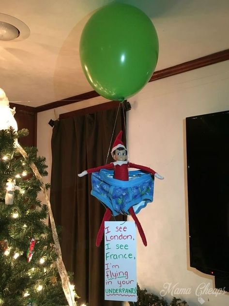 137 Magical Elf on the Shelf Ideas That You`ll Love - Homesthetics - Inspiring ideas for your home. Elf Ideas Easy, Bad Elf, Elf Magic, Awesome Elf On The Shelf Ideas, Elf Activities, Xmas Elf, Elf Antics, Elf Fun, 12 December