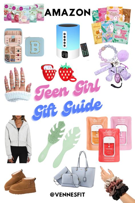 Amazon Teen Girl Must Haves, Amazon Must Haves For Teens, Things To Buy On Amazon Teenagers, Amazon Girl, Best Gift Baskets, Girls Gift Guide, Amazon Wishlist, Best Amazon Products, Teen Room Decor