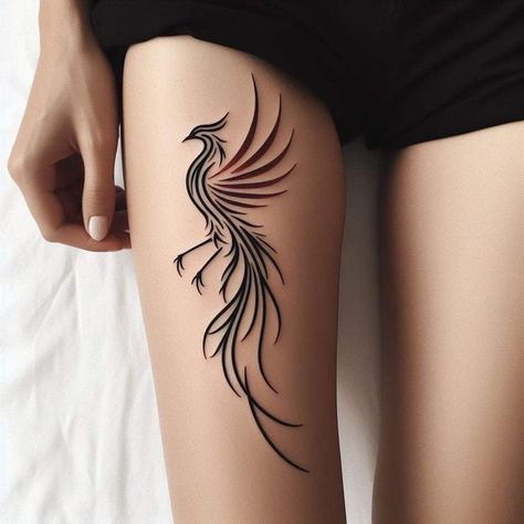 Ankle Phoenix Tattoo, Feniks Tattoo, Compass Tattoos Arm, Phoenix Tattoo Feminine, Phoenix Images, Ink Link, Sunflower Tattoo Sleeve, Phoenix Tattoos, Latest Tattoo Design