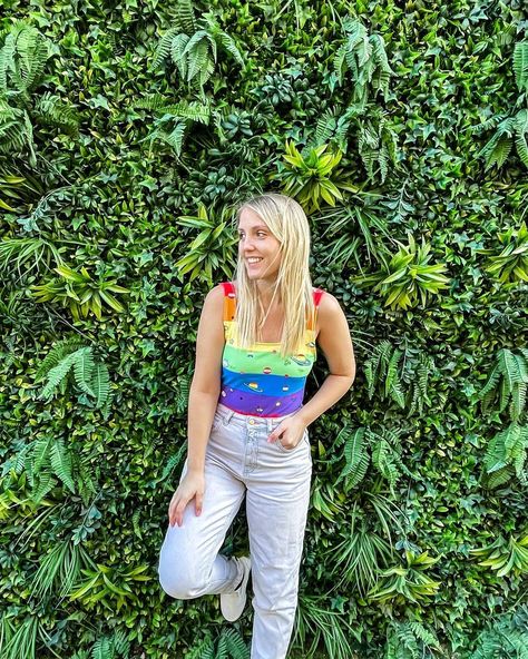 Rainbow Certified🌈💕 on Instagram: “Today was ALL time!! - The sun was shining, London was looking beautiful & for a tiny part of our day the pandemic didn’t exist anymore!…” Casual Rainbow Top For Pride, Rainbow Short Sleeve Top For Pride, Pride Rainbow Pre-shrunk Top, Casual Cheap T-shirt For Pride, Trendy Multicolor Pride T-shirt, Pride Outfit, Sun, All About Time, London