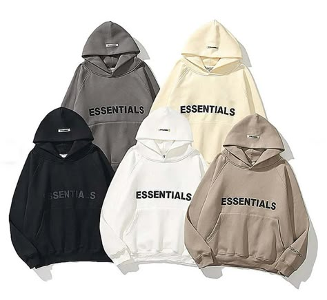 Essentials Hoodie, Women Hoodies, Leisure Fashion, Black White, Sweatshirts, Fashion Trends, Color