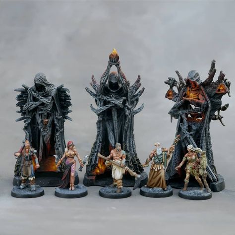 Tainted Grail Miniatures, Warhammer Painting, Miniature Gaming, Miniature Rooms, Work Room, Custom Action Figures, Mini Paintings, Tabletop Games, Miniature Painting