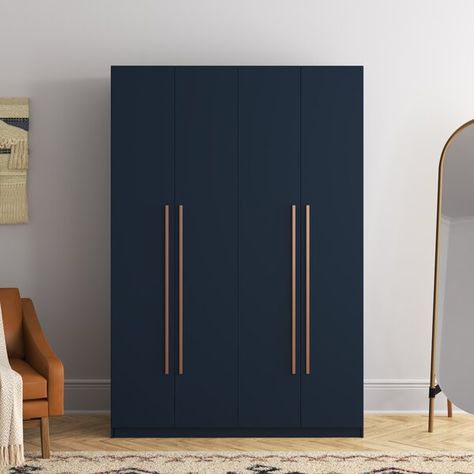 Bear Banner, Modern Armoire, Freestanding Wardrobe, Closet Wood, Armoire Closet, Closet Clothes Storage, Dressing Design, Wood Armoire, Wardrobe Interior