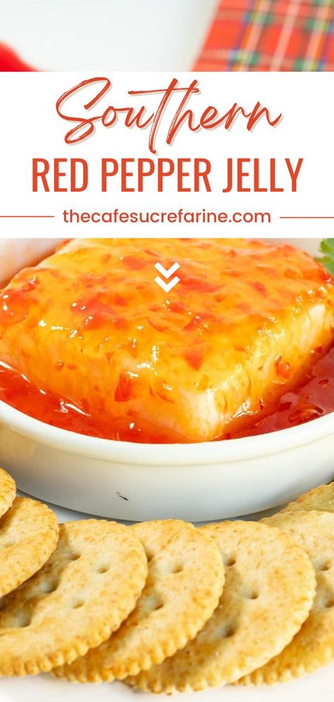 Pineapple Red Pepper Jelly, Sweet Pepper Jelly Recipe Easy, Spicy Red Pepper Jelly, Roasted Red Pepper Jelly Recipe, Sweet And Spicy Pepper Jelly, Mild Pepper Jelly Recipe, Small Batch Hot Pepper Jelly, Sweet Pepper Jelly Recipe, Red Pepper Jelly Recipe Appetizers