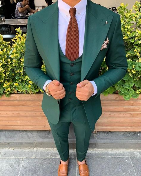 Wedding Suits Green, Suits Green, Men Wedding Suits, Men Stylish Dress, Prom Suits, Premium Colors, Vest Coat, Wedding Suits Men, Suit Fashion