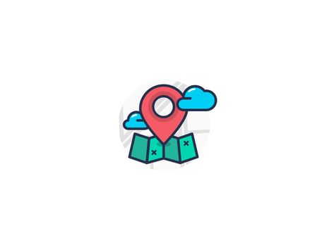 Location Illustration by Darius Dan Location Illustration, Map Logo, Icon Set Design, Witty Instagram Captions, Instagram Photo Frame, Location Icon, Outline Illustration, Graphic Design Blog, Instagram Frame Template