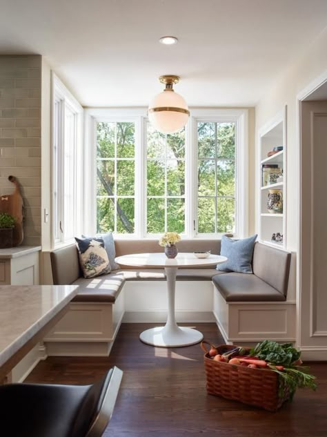 Breakfast Nook Furniture, Coin Banquette, Seating In Kitchen, Booth Seating In Kitchen, Banquette Ideas, Kitchen Booths, Dining Booth, Banquette Seating In Kitchen, Awning Windows