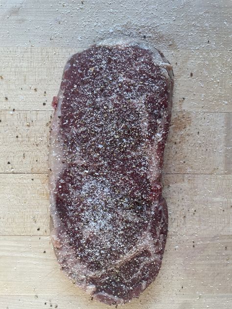 How to season steak: A step-by-step guide to seasoning steak How To Tenderize New York Strip Steak, How To Season A Steak, Best Way To Season A Steak, Season Steak, Seasoning Steak, How To Season Steak, Brine Steak, Bottom Round Steak, Cheap Steak