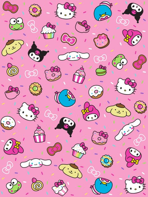 Sanrio Wallpaper Iphone, Fun Keyboards, Hello Kitty Wallpaper Hd, Hello Kitty House, Wallpaper Homescreen, Whatsapp Wallpaper Cute, Hello Kitty Themes, Iphone Wallpaper Fall, Wallpaper Halloween