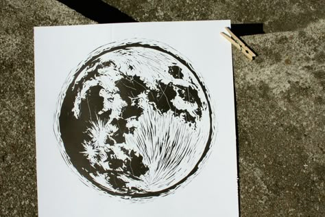 beauty lino luna moon print akcilkis blackandwhite blackwhite cosmos graphics linocut linoprint monochrome pagan satellite traditional traditionalart traditionalartwork flauteflaute Linocut Moon Prints, Space Lino Print, Moon Block Print, Moon Lino Print, Lino Print Tattoo, Moon Printmaking, Moon Woodcut, Moon Linocut, Moon Stamp