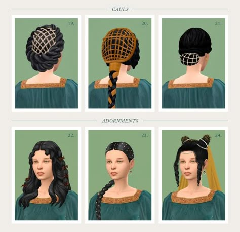 Sims 4 Platform Boots, Sims 4 Cc Medieval Hair, Sims 4 Medieval Hair, Sims 4 Cc Crown, Middle Age Hair, Sims Historical, Sims 4 Decades Challenge, Scottish Dress, Ukrainian Girl