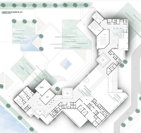 Jeddah Wellness Destination Wellness Center Architecture Plan, Holistic Healing Center, Wellness Centre Plan, Yoga Center Architecture, Wellness Centre Architecture, Healing Center Architecture, Wellness Center Floor Plan, Wellness Center Plan, Wellness Center Architecture