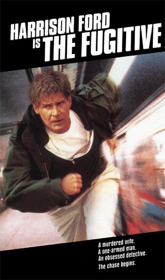 The Fugitive (1993) - Harrison Ford, Tommy Lee Jones, Sela Ward, Julianne Moore #MovieTheFugitive1993 The Fugitive, Tommy Lee Jones, Ingmar Bergman, I Love Cinema, See Movie, Tv Series Online, Cinema Posters, Tommy Lee, We Are The World