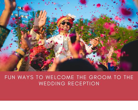 Fun Ways to Welcome the Groom to the Wedding Reception | Indian Wedding Invitation Wording, Engagement Photography Fall, Indian Wedding Decorations Receptions, Hairstyles For Indian Wedding, Fairy Lights Wedding, South Indian Bridal Jewellery, Indian Wedding Poses, Indian Bridal Jewelry, Indian Bridal Jewellery