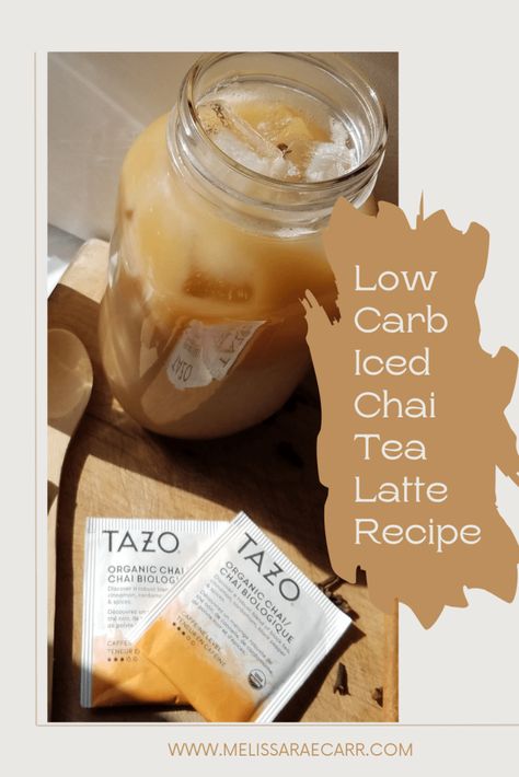 low carb chai tea latte in a quart jar Premier Protein Chai Tea, Low Cal Chai Tea Latte Starbucks, Sugar Free Chai Tea Latte, Starbucks Iced Chai Tea Latte Recipe, Keto Chai Tea Latte, Chi Latte, Starbucks Chai Tea Latte Recipe, Chai Tea Latte Starbucks, Shake Ideas