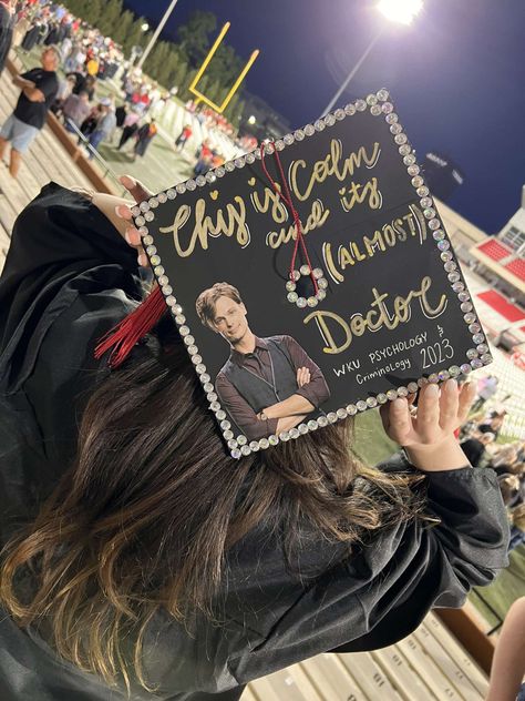 Psychology Graduation Cap, Graduation Shoot Ideas, High School Pictures, College Grad Cap Ideas, Graduation Cap Decoration Diy, High School Graduation Cap, Grad Cap Designs, Forensic Psychology, Psychology Major